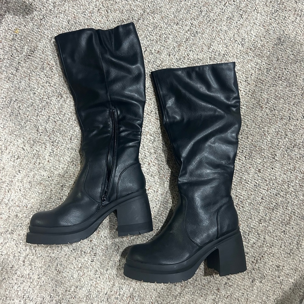 Knee high boots